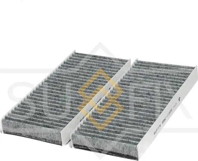 Фильтр салонный угольный (комплект 2 шт.) (Sufix). Артикул SSC1206