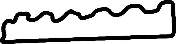 Прокладка клапанной крышки 441724 Corteco. Артикул 026244P