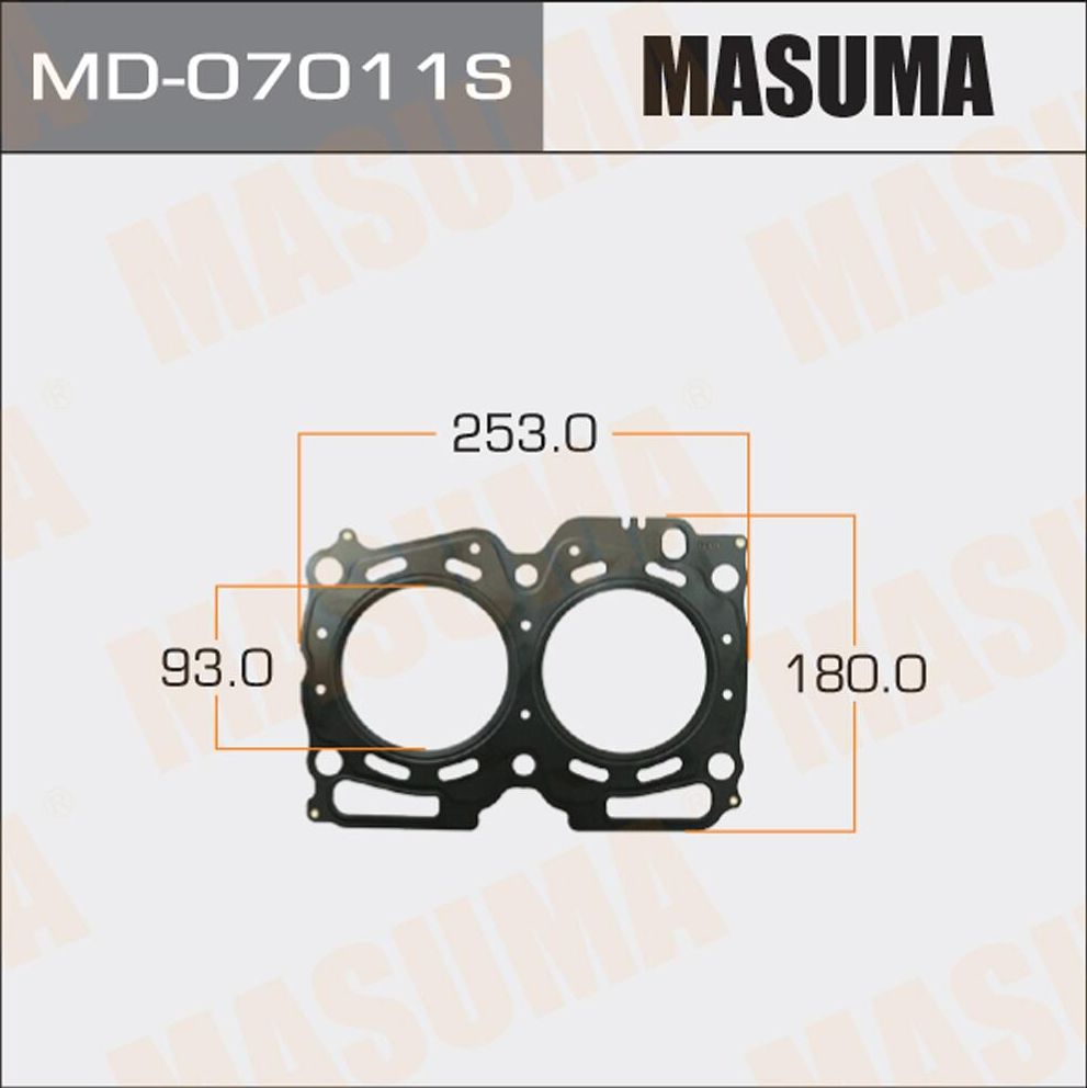 Прокладка ГБЦ Masuma. Артикул MD-07011S