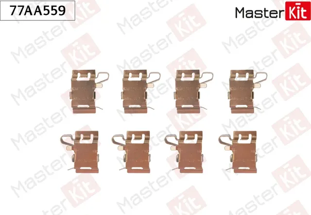 Комплект установочный колодок TOYOTA CAMRY 2017 (Master KIT). Артикул 77AA559