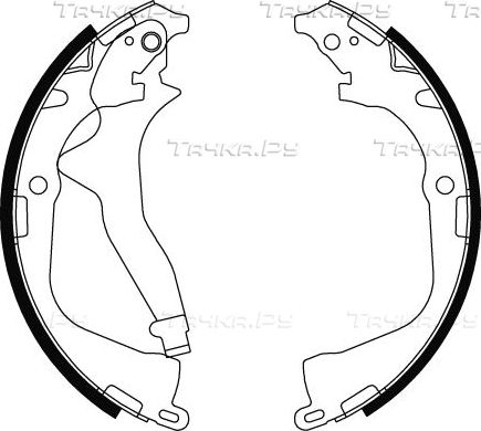 Тормозные колодки TRW. Артикул GS8800