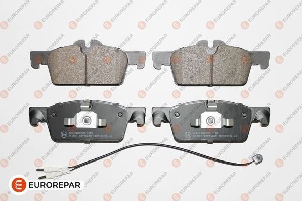 Тормозные колодки Eurorepar. Артикул 1617284780