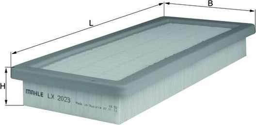 Воздушный фильтр Mahle. Артикул LX 2023