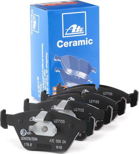 Тормозные колодки ATE Ceramic. Артикул 13.0470-7155.2