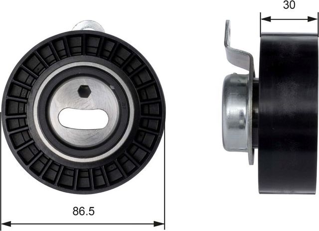 Натяжной ролик (натяжитель) ремня ГРМ Gates PowerGrip®. Артикул T41008
