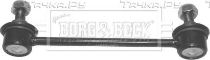 Стойка (тяга) стабилизатора Borg & Beck задняя правая/левая для Mazda Premacy I (CP) 1999-2005. Артикул BDL6781