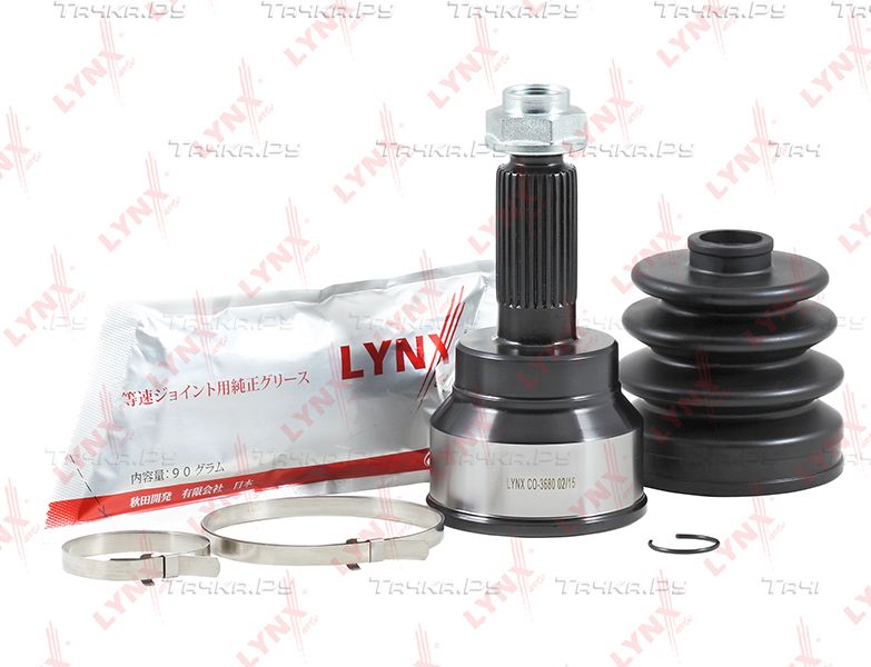 Шрус наружный (граната) LYNXauto передний для Suzuki Swift III 2006-2011. Артикул CO-3680
