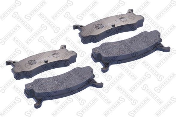 Тормозные колодки Stellox задние для Mazda MX-3 I 1991-1998. Артикул 224 000-SX