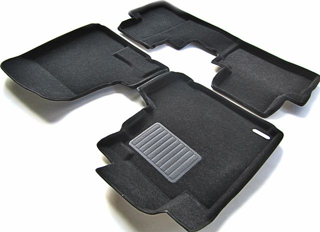 Коврики текстильные Euromat 3D Business для салона Honda CR-V III 2006-2012. Артикул EMC3D-002606