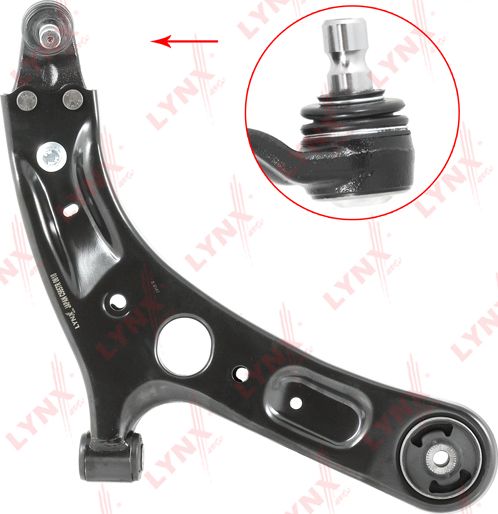 Рычаг передней подвески LYNXauto правый нижний для Kia Proceed II 2013-2026. Артикул C5657R