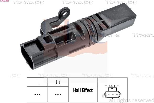 Датчик ABS EPS Made in Italy - OE Equivalent для Ford C-MAX I 2003-2007. Артикул 1.953.481