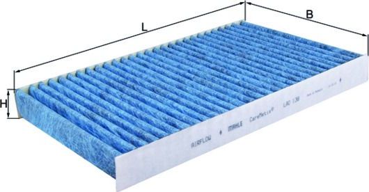 Салонный фильтр Mahle CareMetix®. Артикул LAO 138