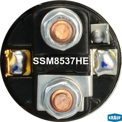 Втягивающее реле стартера MITSUBISHI  DELICA 2.5D/2.8D 1993-2007/L200 2.5D 2006 Krauf. Артикул SSM8537HE