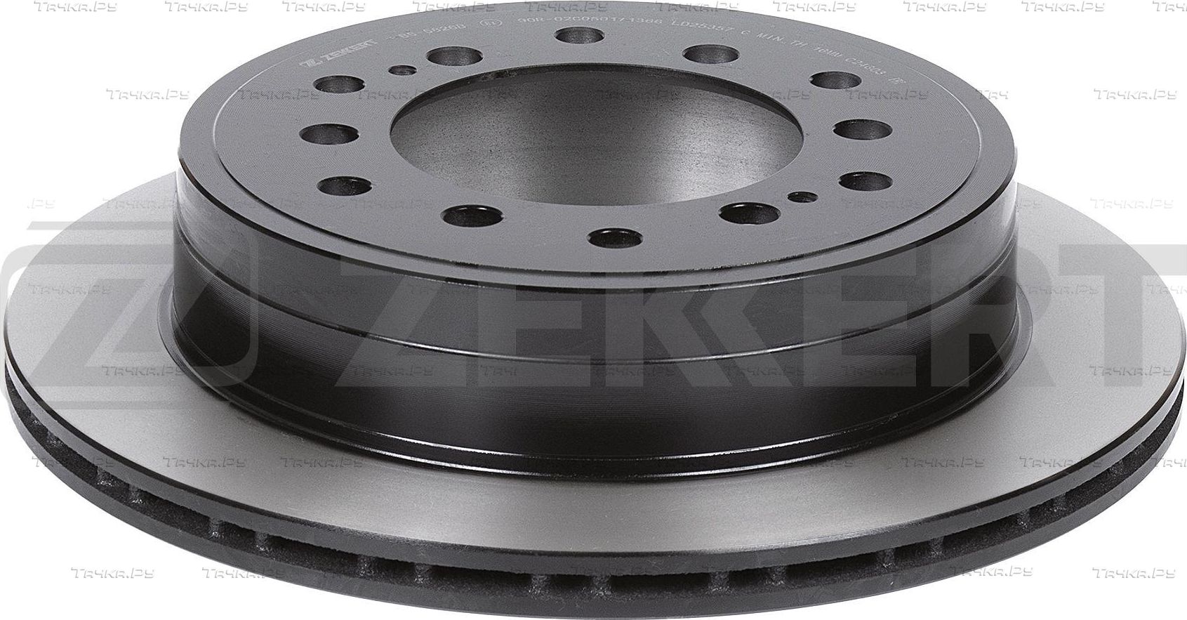 Тормозной диск Zekkert задний для Toyota 4Runner V 2010-2026. Артикул BS-5826B