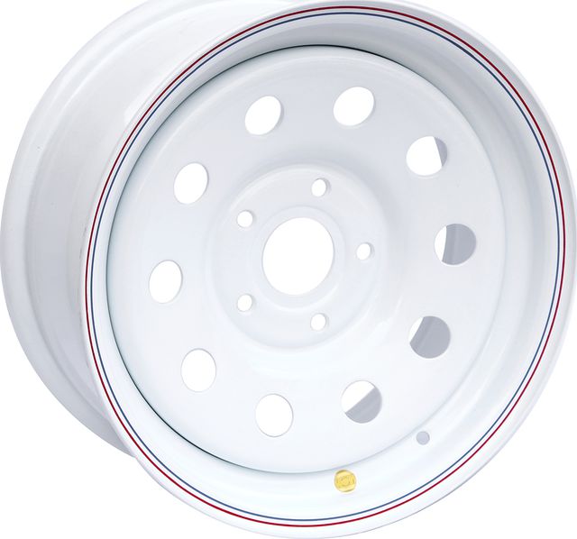 Колёсный диск OFF-ROAD Wheels усиленный стальной белый 5x120 7xR16 d65.1 ET+20 для Volkswagen Amarok 2010-2024. Артикул 1670-52065WH+20