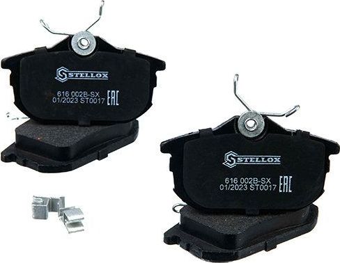 Тормозные колодки Stellox. Артикул 1570 000B-SX