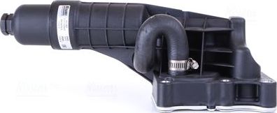 Радиатор масляный (маслоохладитель) для двигателя Nissens (алюминий). Артикул 91197