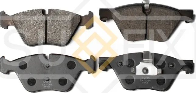 Колодки дисковые тормозные передние правые/левые BMW 3 (E90) 2004-2011 (Sufix). Артикул SX1064