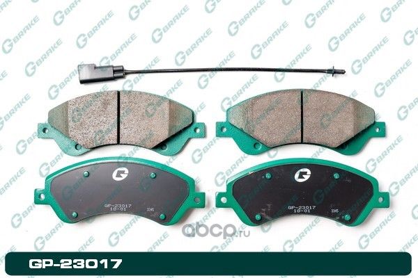 Колодки тормозные дисковые (G-Brake). Артикул GP23017