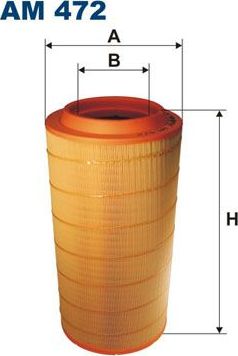 Воздушный фильтр Filtron. Артикул AM 472