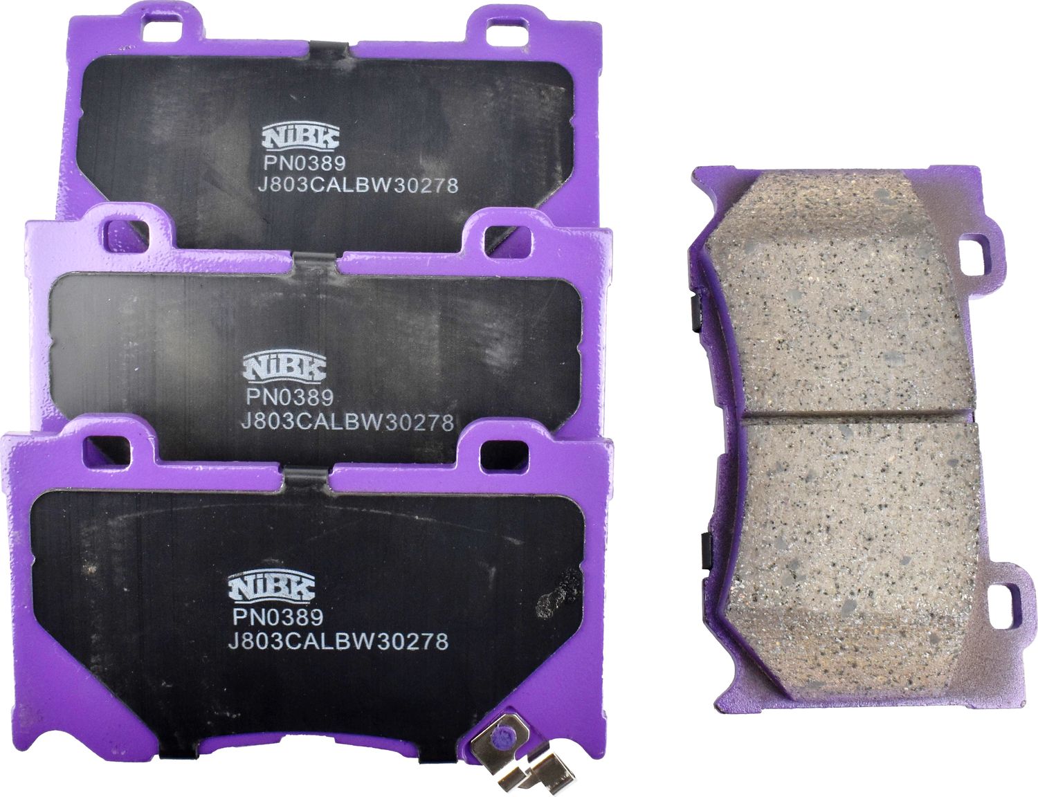 Тормозные колодки NiBK. Артикул PN0389