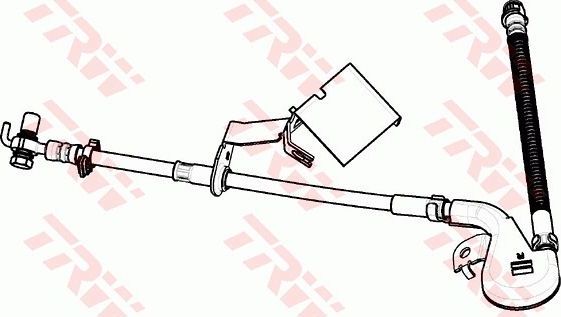 Тормозной шланг TRW. Артикул PHD976