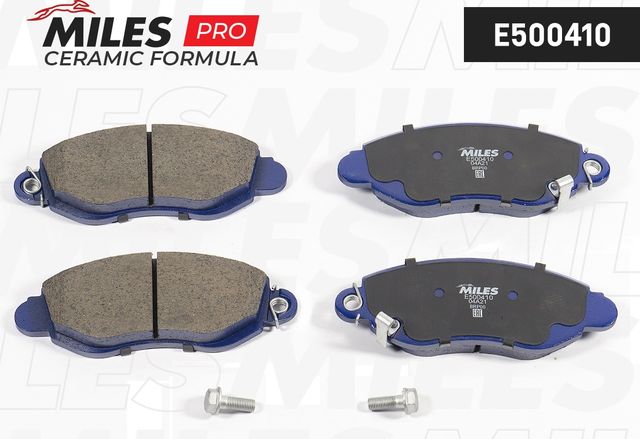 Тормозные колодки Miles (Керамика). Артикул E500410