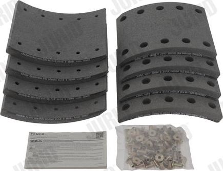 Тормозные накладки Jurid. Артикул 1903221070