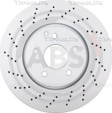 Тормозной диск ABS COATED передний для Mercedes-Benz E-Класс IV (W212, S212, C207) 2009-2016. Артикул 17759