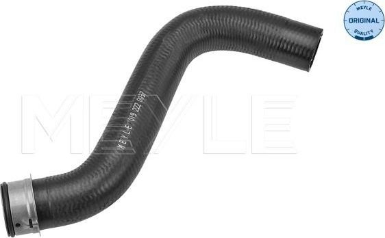 Патрубок радиатора (системы охлаждения) Meyle (EPDM (Этилен-пропиленовый каучук)) левый верхний для Mercedes-Benz Sprinter 907, 910 2018-2026. Артикул 019 222 0037