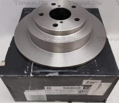 Тормозной диск Miles задний для Subaru Legacy I 1989-1994. Артикул K010510