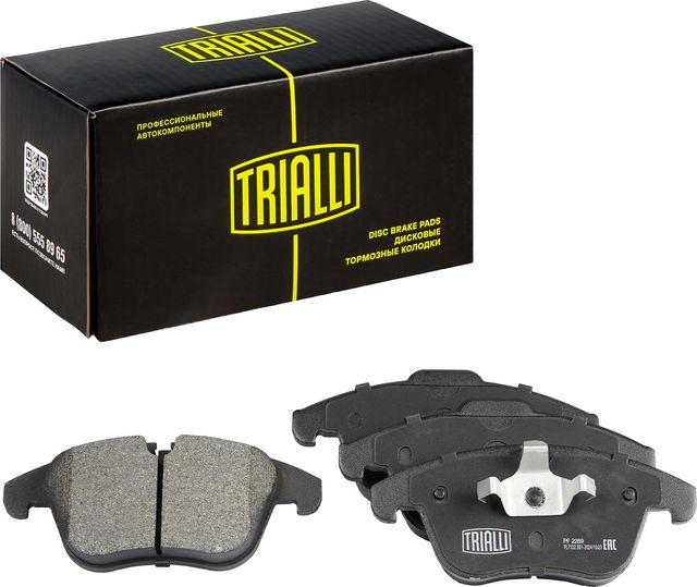 Тормозные колодки Trialli (Low-Metallic). Артикул PF 2269
