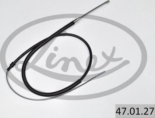 Трос ручника (тросик ручного тормоза) Linex. Артикул 47.01.27