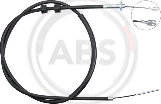 Трос ручника (тросик ручного тормоза) ABS. Артикул K12050