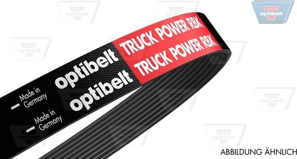Приводной ремень поликлиновой Optibelt (EPDM (Этилен-пропиленовый каучук)). Артикул 8 PK 1515 TM