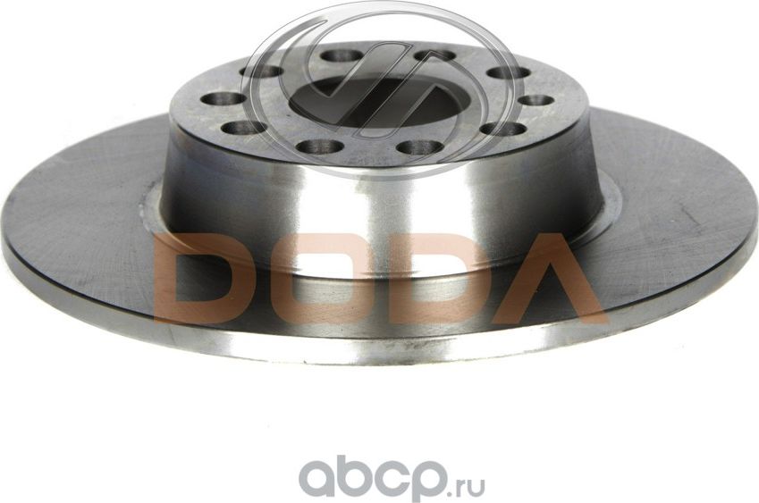 Диск тормозной задний VAG Golf 6 A3 8V, 1K0615601AA (Doda). Артикул 1070110004