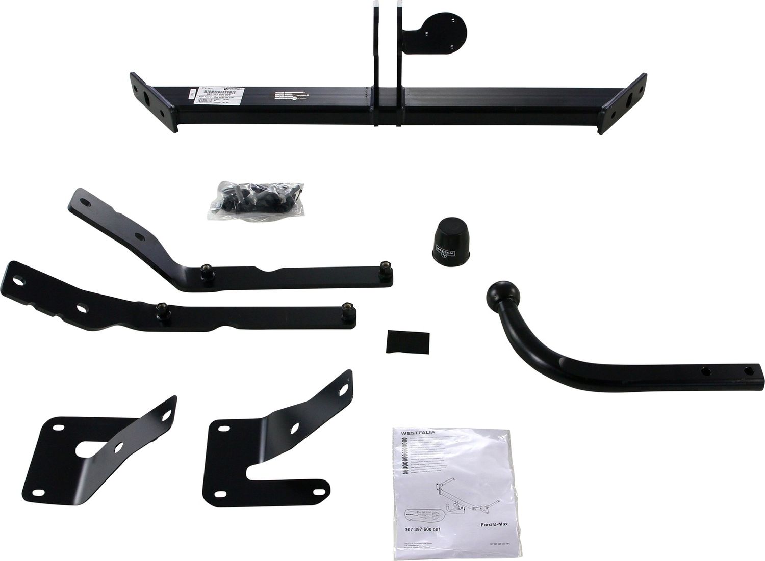 Фаркоп Westfalia для Ford B-Max 2012-2026. Артикул 307397600001