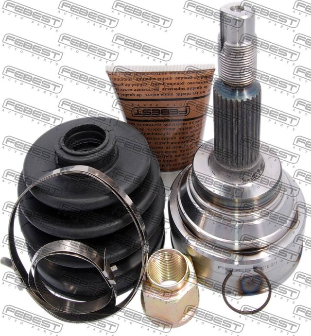 Шрус наружный (граната) Febest передний для Nissan Avenir W10 1992-1997. Артикул 0210-031