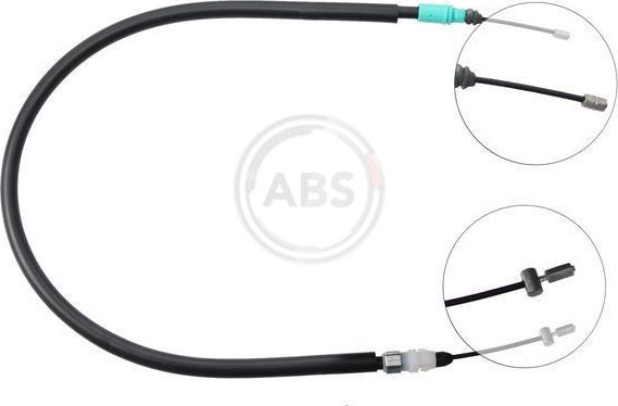 Трос ручника (тросик ручного тормоза) ABS. Артикул K16727