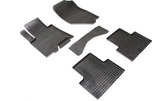 Коврики резиновые Seintex с узором сетка для салона Infiniti FX 37/50 2008-2025. Артикул 85551