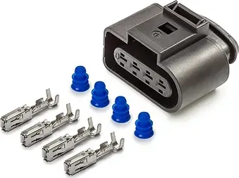 Разъем 4-х контактный катушке зажигания (без провода) CARGEN AX8234S Cargen. Артикул AX8234S