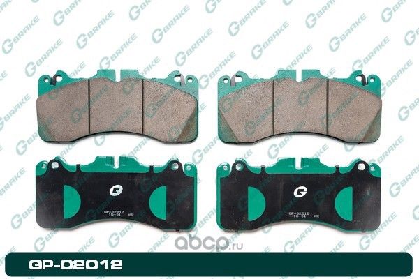 Колодки торм. задние (G-Brake). Артикул GP02012
