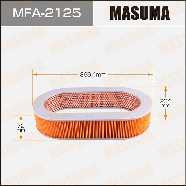 Воздушный фильтр Masuma. Артикул MFA-2125