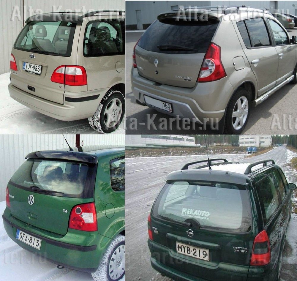 Дефлектор Vip-Tuning заднего стекла для Volkswagen Golf V 2007-2009. Артикул VWG10