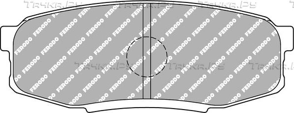 Тормозные колодки FERODO RACING DS PERFORMANCE для Toyota Sequoia II 2007-2026. Артикул FDSE4230