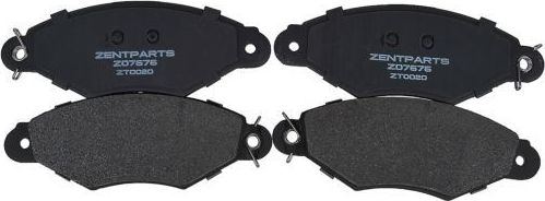 Тормозные колодки Zentparts. Артикул Z07676