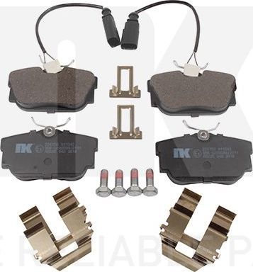 Тормозные колодки NK. Артикул 224753