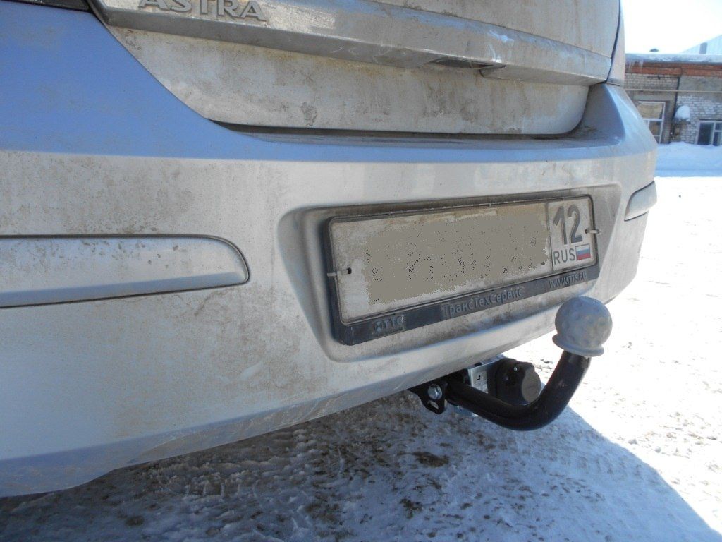 Фаркоп Лидер-Плюс для Opel Astra H хэтчбек 2004-2010. Артикул O109-A