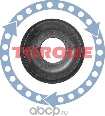 Пыльник и отбойник переднего амортизатора VSL3000 чёрный (Torque). Артикул VSL3000