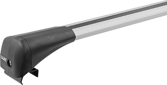 Багажник на интегрированные рейлинги LUX Bridge для Toyota Fortuner II 2015-2026 (Крыловидные дуги). Артикул 792627-793952-792801